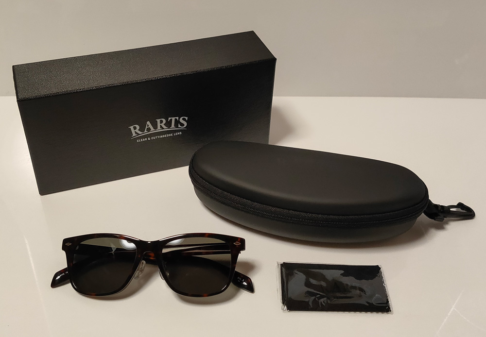 高性能な偏光レンズ「RARTS アーツ」装備「RARTS アーツ 高性能な偏光レンズ「RARTS アーツ」装備「RARTS アーツ