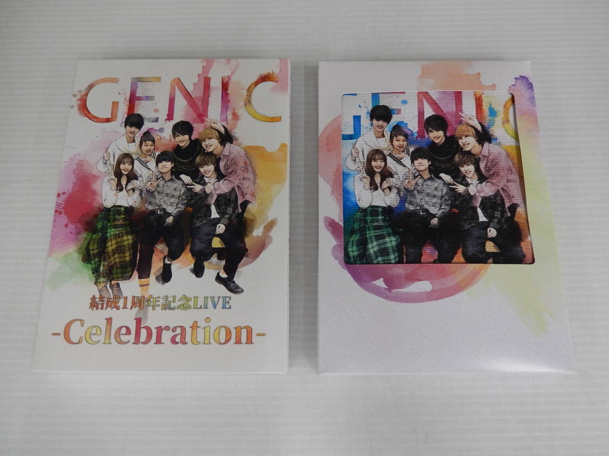 Blu-ray　GENIC／結成1周年記念LIVE -Celebration- 　特典付き_画像1