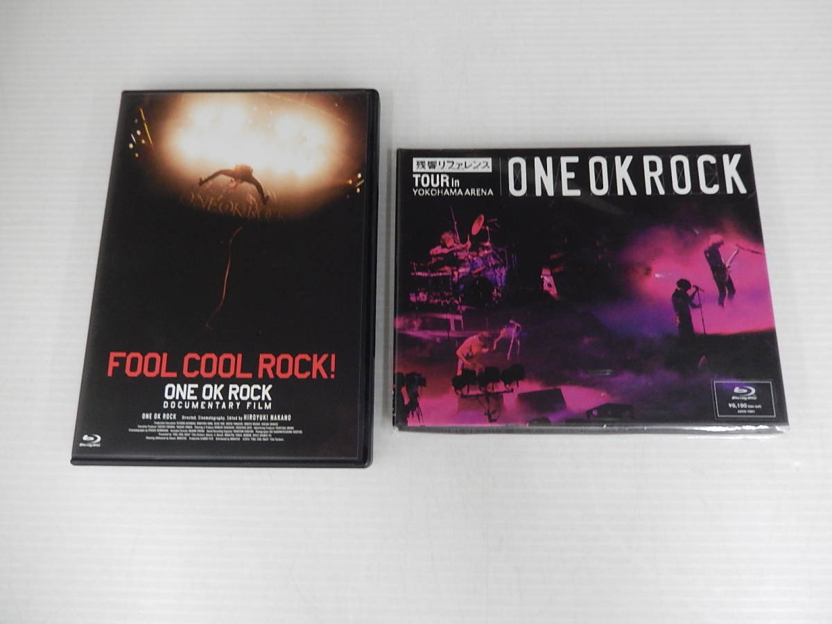ONE OK ROCK 　Blu-ray2点セット　残響リファレンス・FOOL　COOL　ROCK!　ワンオク_画像1