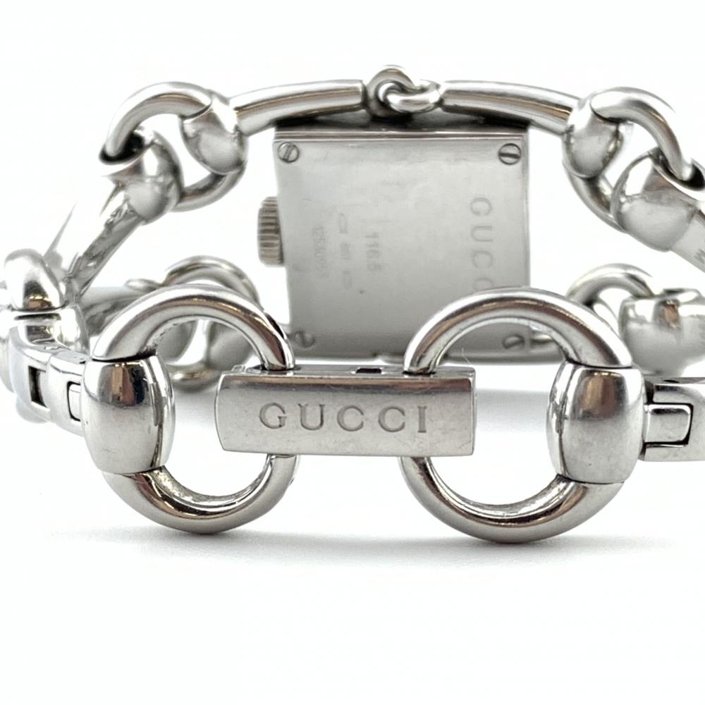 GUCCI グッチ 116.5 シニョーリア YA116307 ダイヤベゼル ステンレス