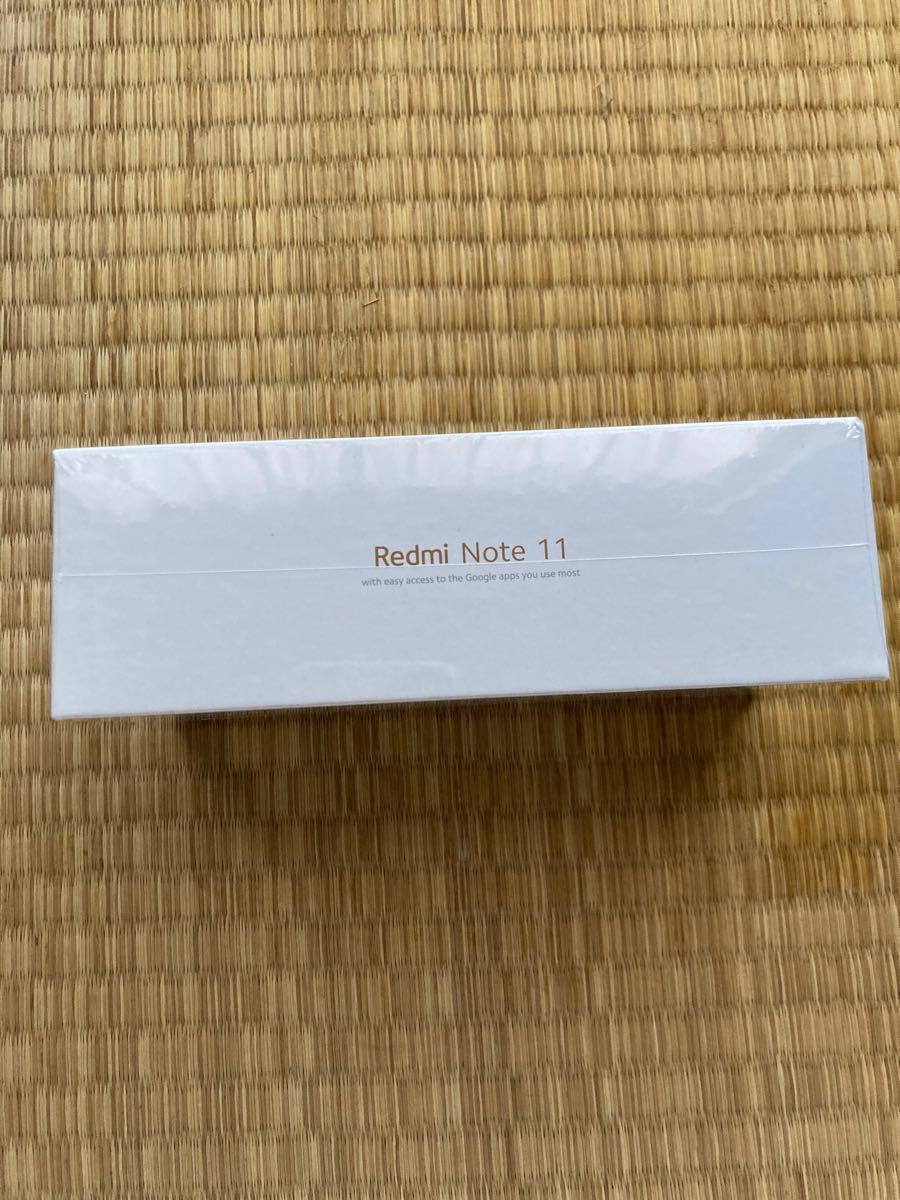 新品未開封 Xiaomi Redmi Note 11 Twilight Blue 4GB RAM 64GB ROM