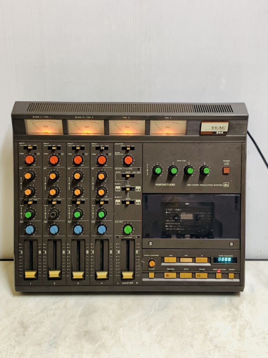 TEAC ティアック TASCAM SERIES 244 PORTASTUDIO マルチトラクレーコーダー ジャンク　日本製品_画像2