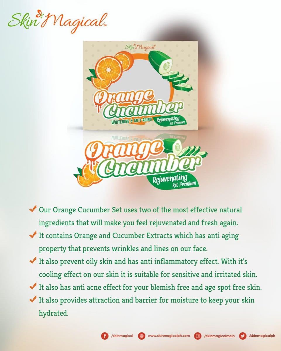 Skin Magical Orange Cucumber Set 