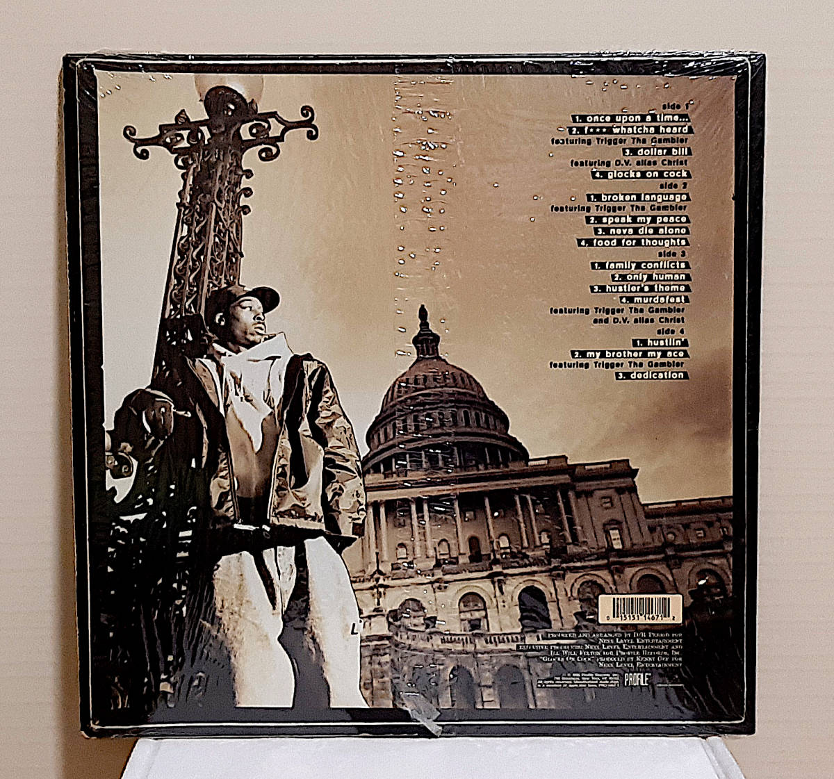 即決送料無料【USオリ盤2LPレコード】Smoothe Da Hustler - Once Upon A Time In America(1996年)/スムーズ・ダ・ハスラーヒップホップ名盤