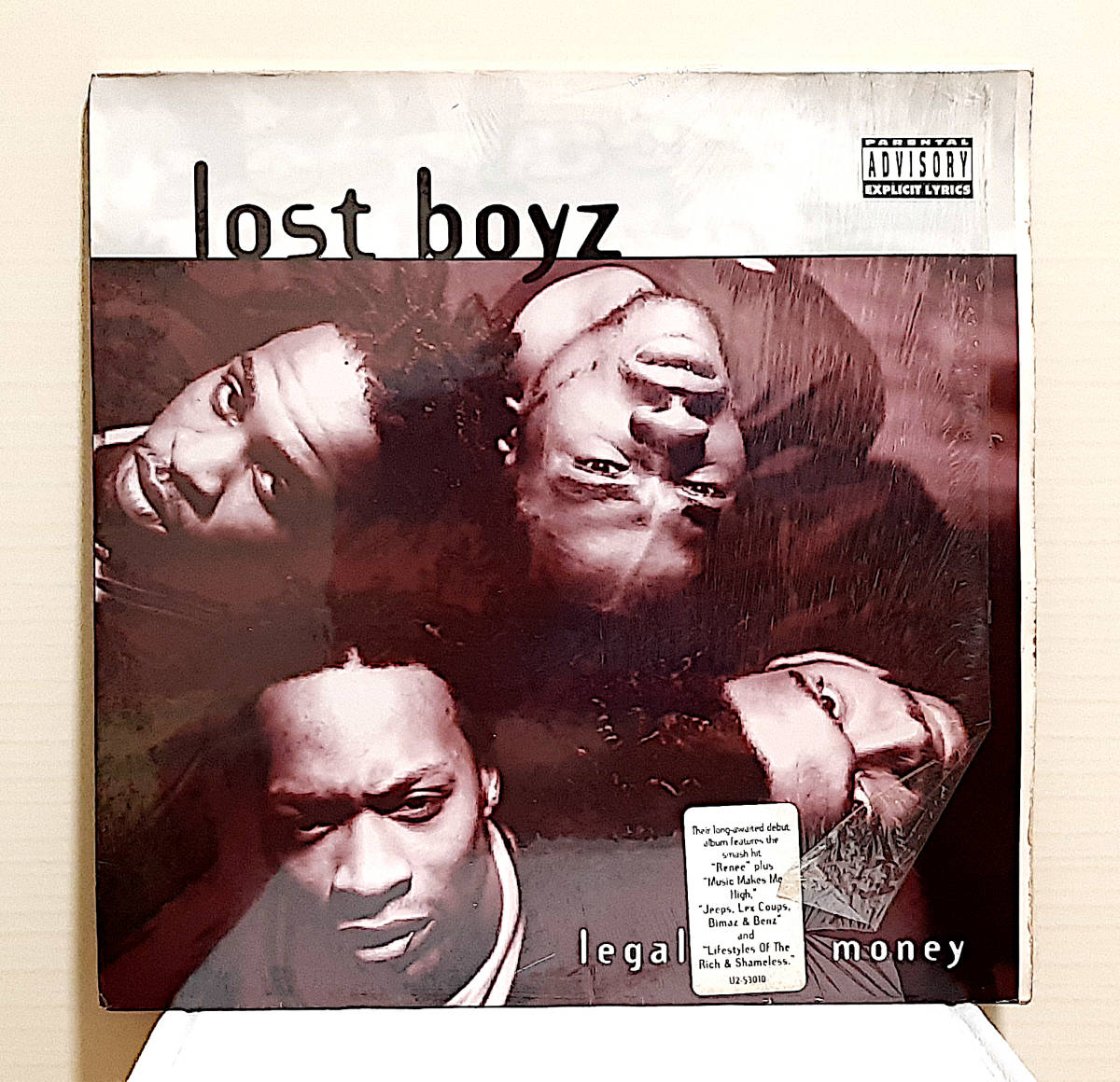 即決送料無料【USオリ盤2LPレコード】Lost Boyz - Legal Drug Money (1996年) U2-53010 /  ロスト・ボーイズ 1st Album ヒップホップ名盤