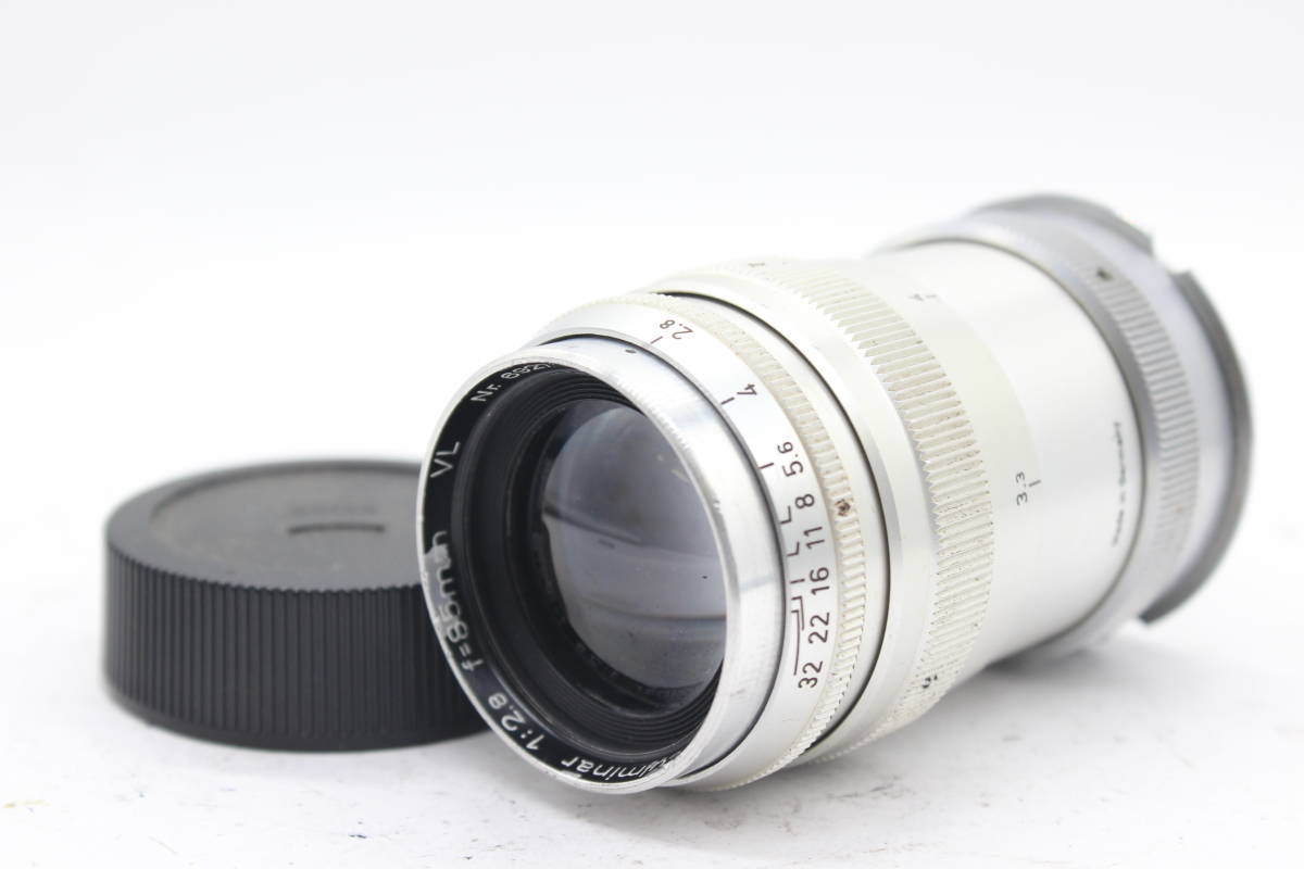 福袋特集 2022 ☆良品☆ Steinhel 6845 レンズ VL F2.8 85mm Culminar