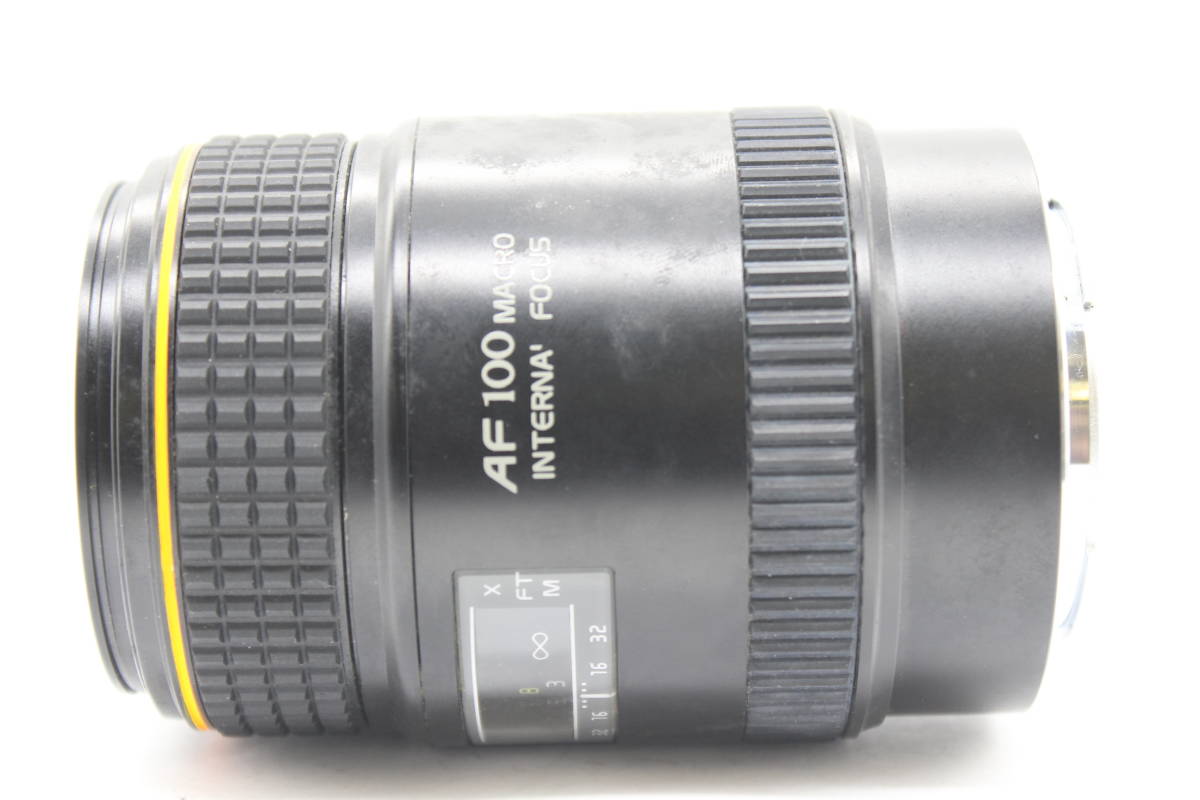 ★訳あり特価★ トキナ Tokina AT-X AF100 MACRO INTERNA FOCUS 100mm F2.8 ソフトケース付き ミノルタマウント レンズ 6913_画像5