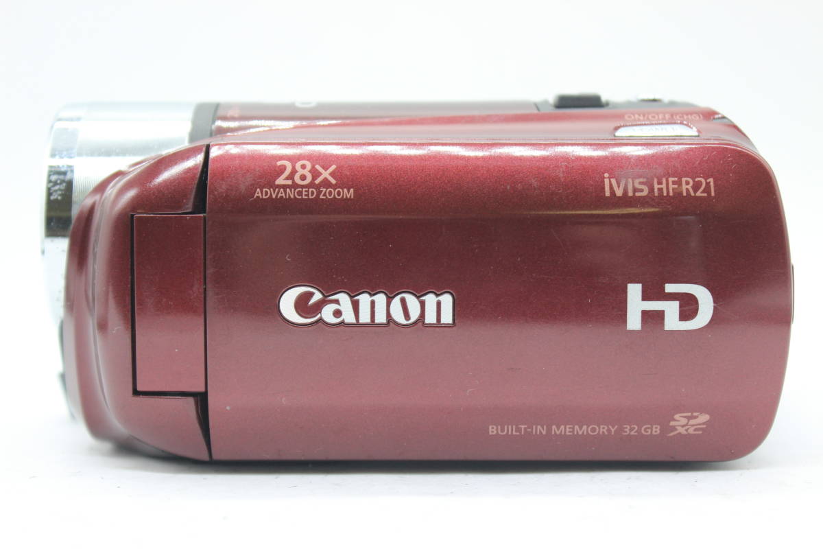 大特価国産 ヤフオク! iVIS HF R21 レッド... - Canon デジタルビデオ ...