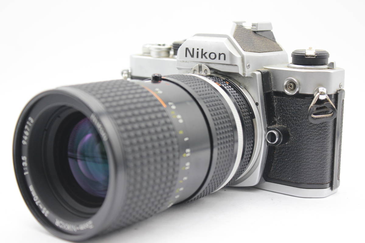 ★訳あり特価★ ニコン Nikon FM Zoom-Nikkor Ai-s 35-70mm F3.5 ボディレンズセット 7234_画像1