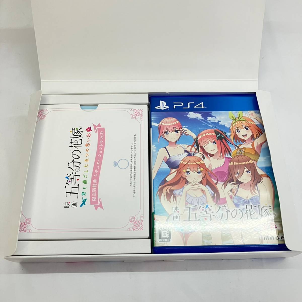 ☆1円~【PS4】 映画「五等分の花嫁」 ~君と過ごした五つの