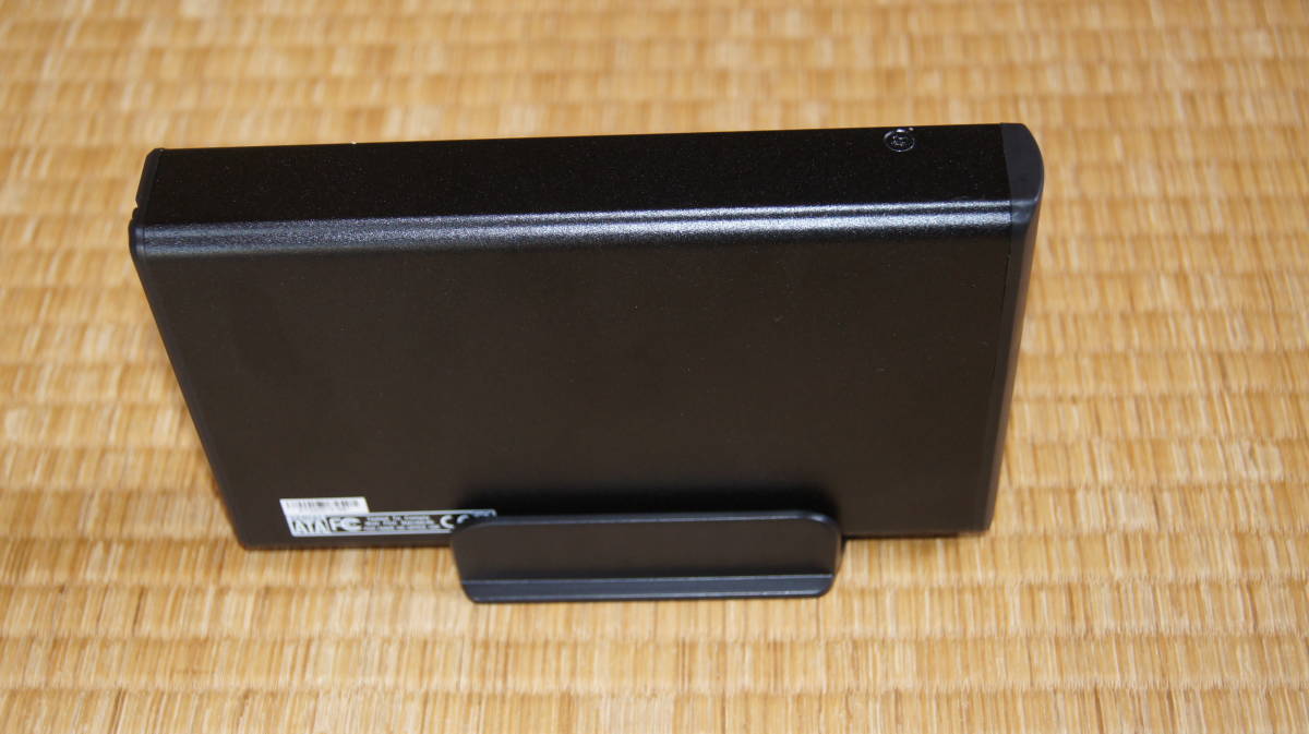 ハードディスクケース(玄人志向)(新古品) ＋ HDD ST500GB(SEAGATE製)