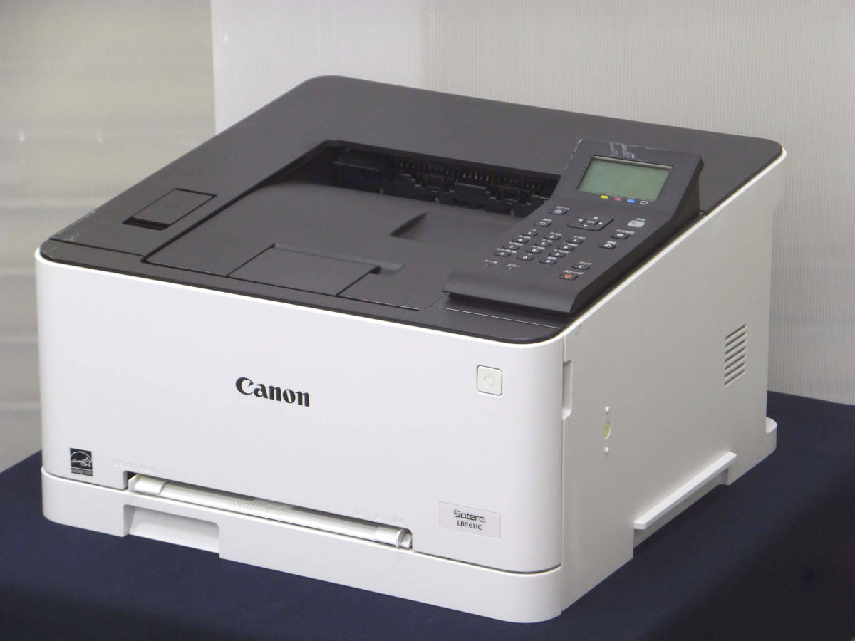 印刷枚数1253枚 Canon LBP611C A4カラーレーザープリンタ ジャンク扱い
