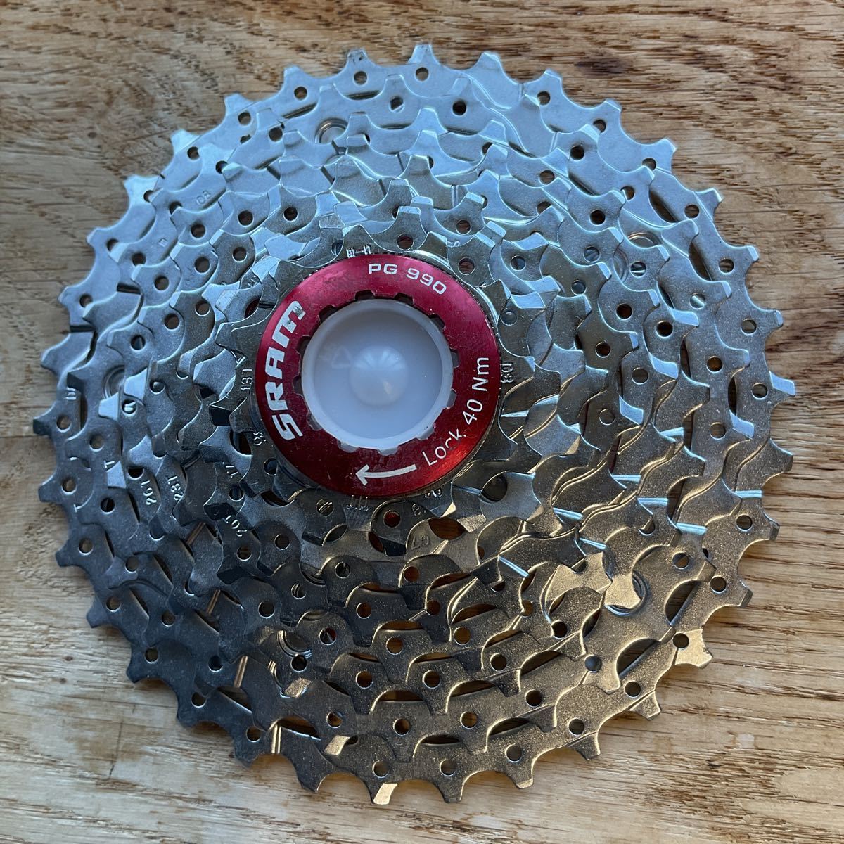激安通販 SRAM(スラム)PG -990カセットスプロケット 9速 11Tー