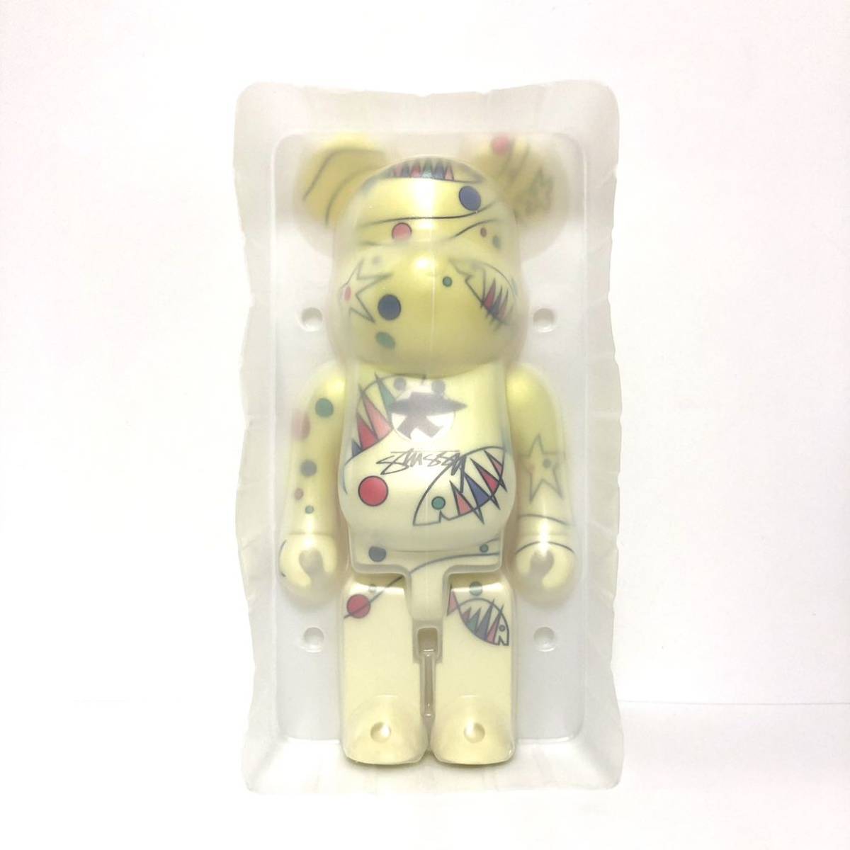 ベアブリック WWT2 ステューシー 400% BE@RBRICK World Wide Tour Stussy メディコムトイ MEDICOM TOY ワールドワイドツアー 限定_画像5