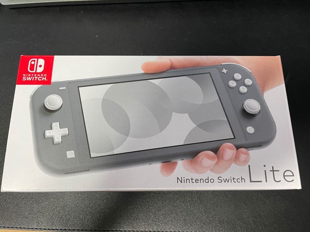 【1000円】任天堂 Nintendo Switch Lite 本体 グレー ニンテンドースイッチライト 付属品多数