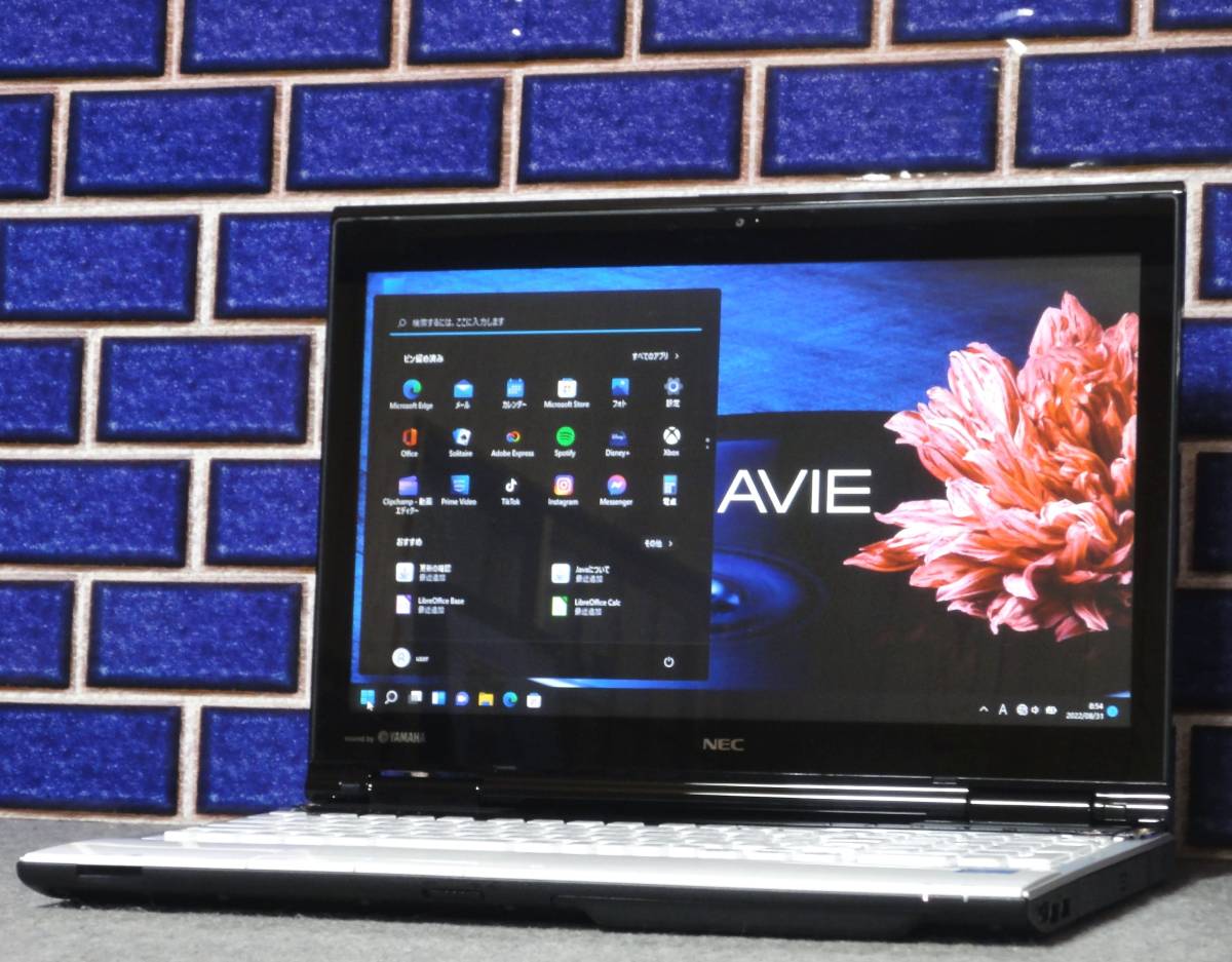 快速ノートパソコン ブルーレイ Core i7 8GB 新品SSD Win11-