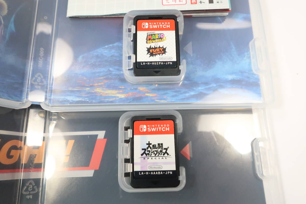 2152 ニンテンドースイッチソフト まとめ売り 10本セット マリオ