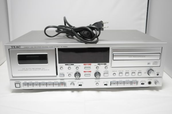 良品 TEAC AD-RW950 CDレコーダー カセットデッキ ティアック #718