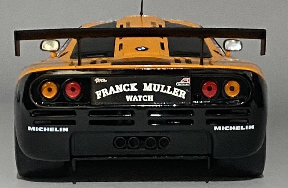 1/18 McLaren F1 GTR BMW Motorsport 24h Le Mans 1996 #53 ◆ Giriox, Deletraz, Sala ◆ PapayaマクラーレンBMWモータースポーツ6.1L V12_画像6