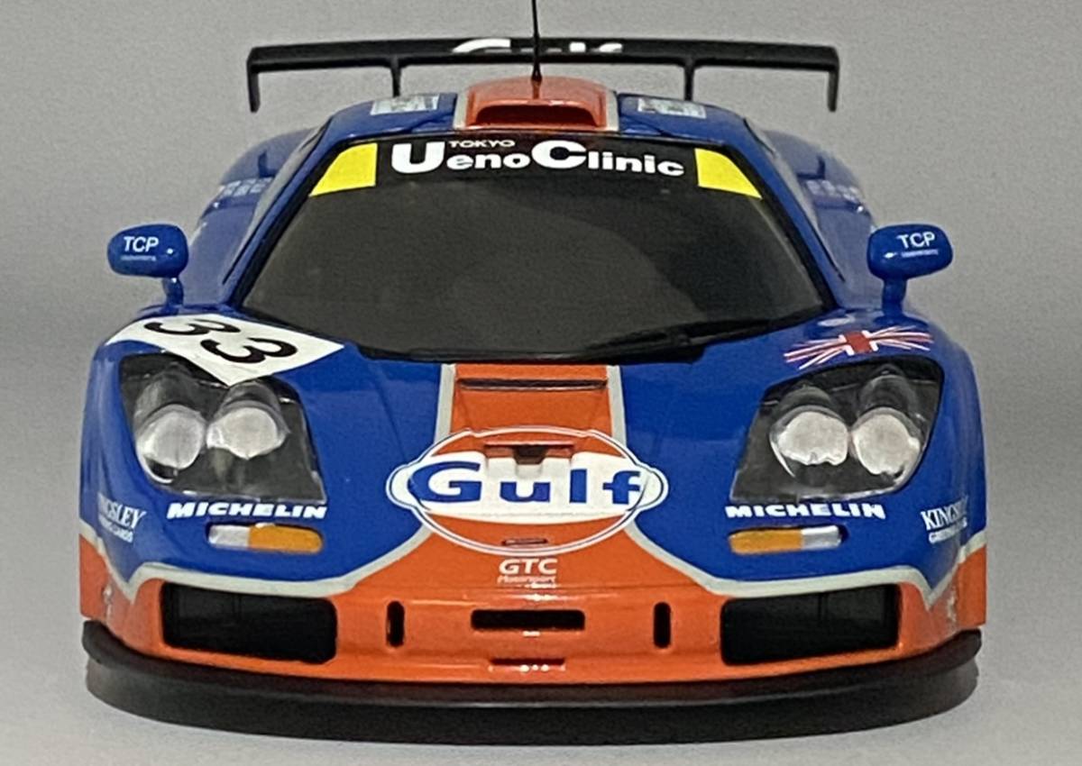 1/18 McLaren F1 GTR BMW Motorsport 24h Le Mans 1996 #33 Gulf Racing ◆ Bellm, Weaver, Lehto ◆マクラーレン BMW 6.1L V12_画像5