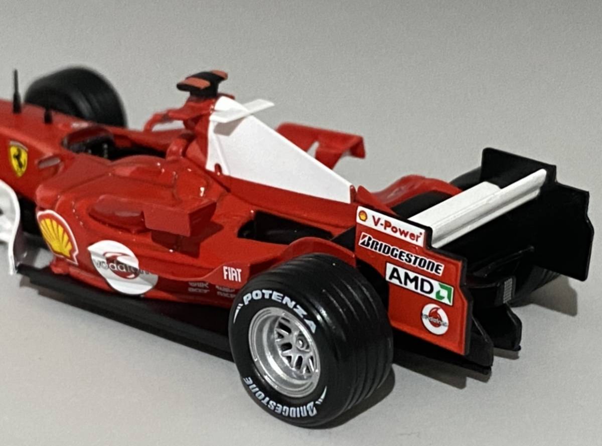 1/43 Ferrari F2005 Rubens Barrichello #2 2005 ◆ 8位 2005 FIA F1 World Championship ◆ フェラーリ - アシェット_画像10