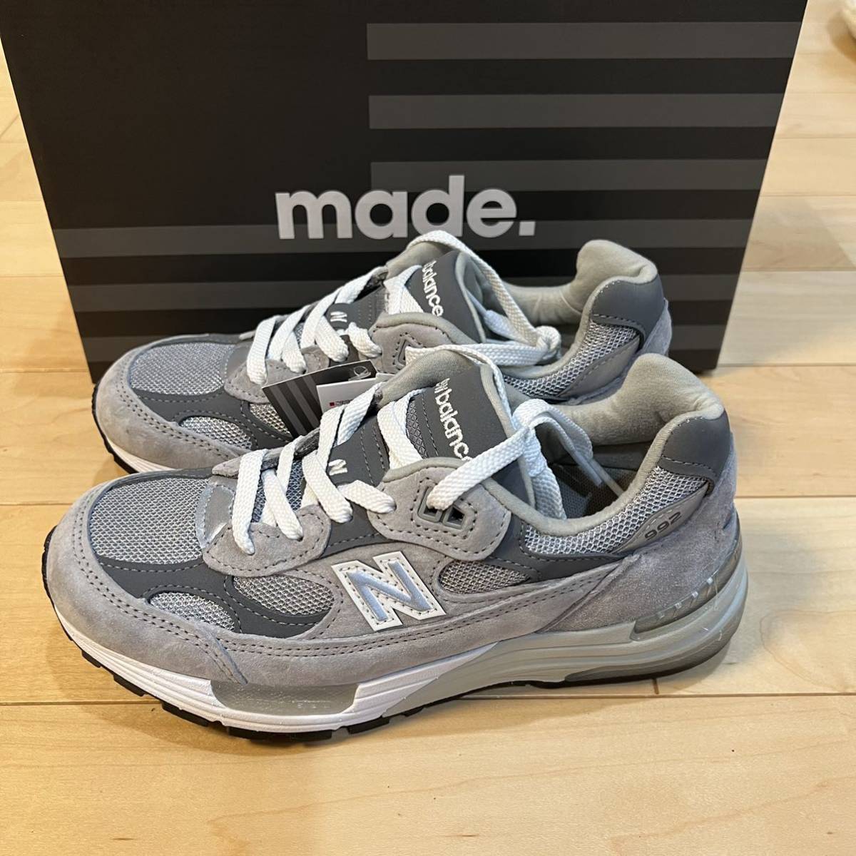 new balance M992GR 22.5cm D made in USA ニューバランス アメリカ製