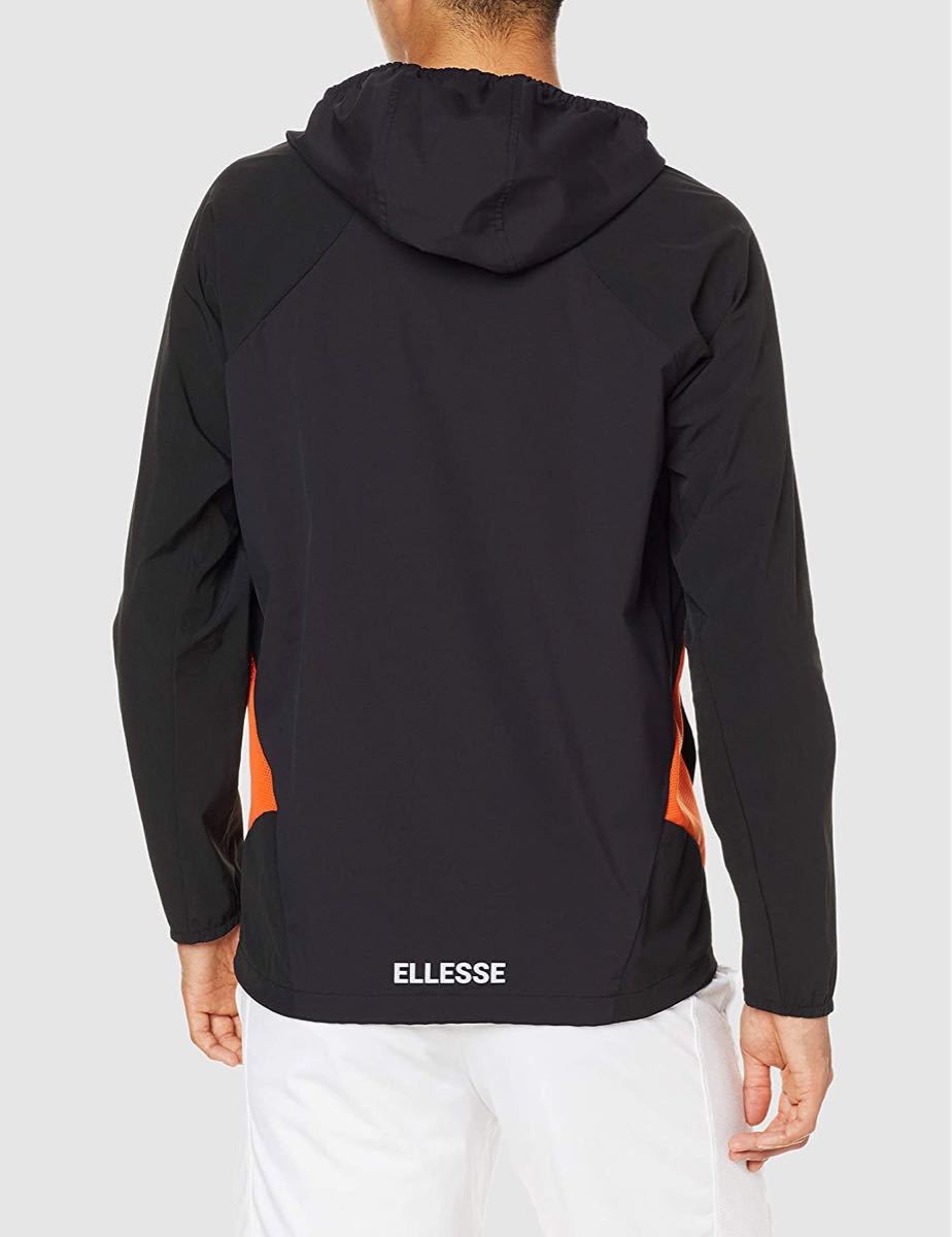 ellesse エレッセ テニスウェア トレーニングジャケット ブラック(黒) メンズM 新品 EM521121