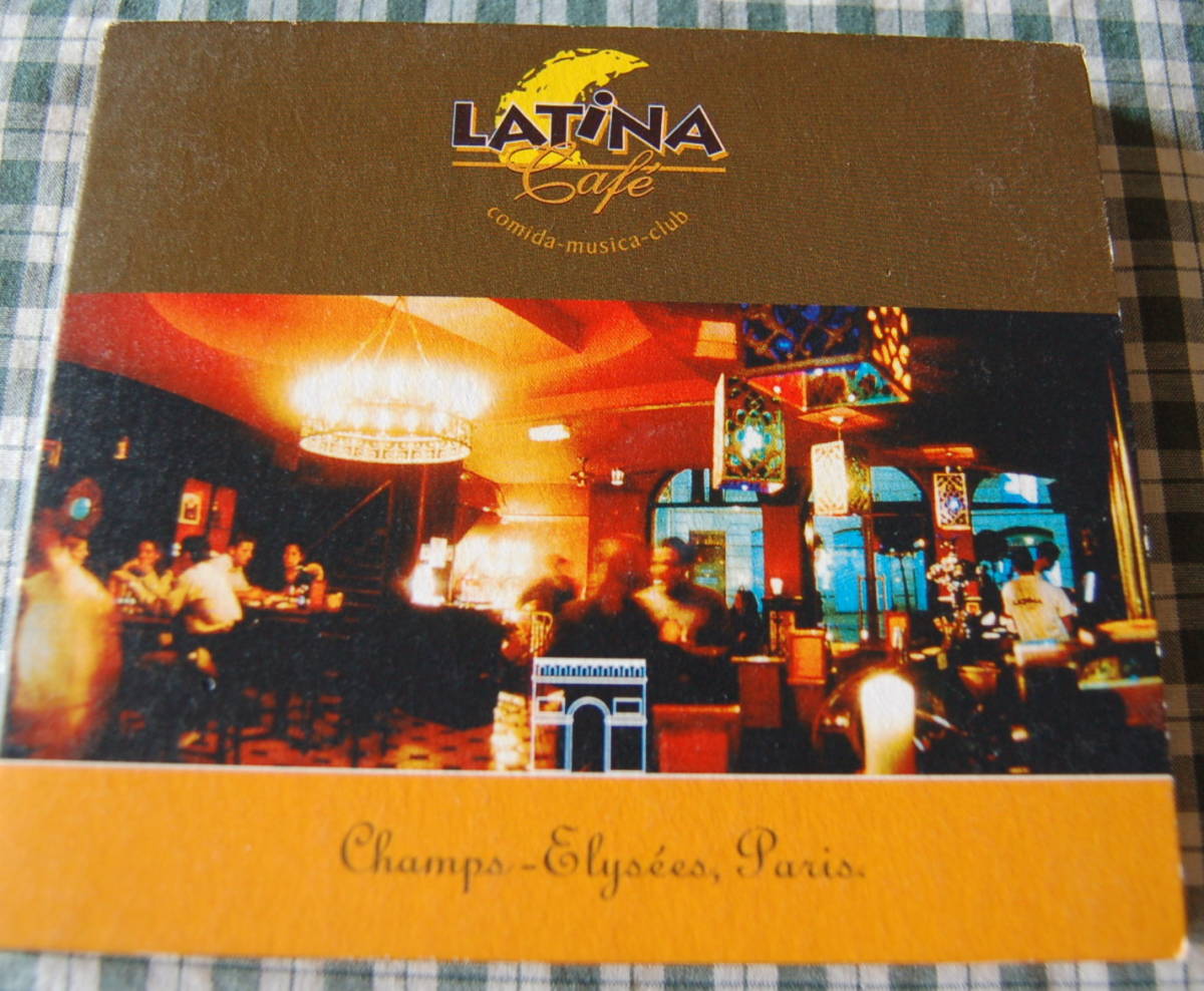 名曲だらけおすすめ【送料無料】VA ラテン【LATINA CAFE】2枚組み中古美品_画像1