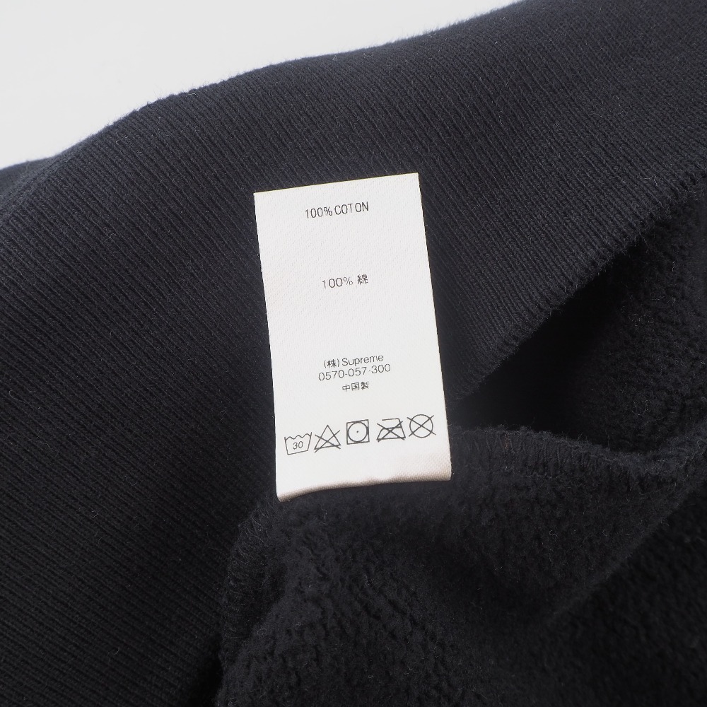 Supreme シュプリーム パーカー コットン 黒 ユニセックス【77270401】中古_画像6