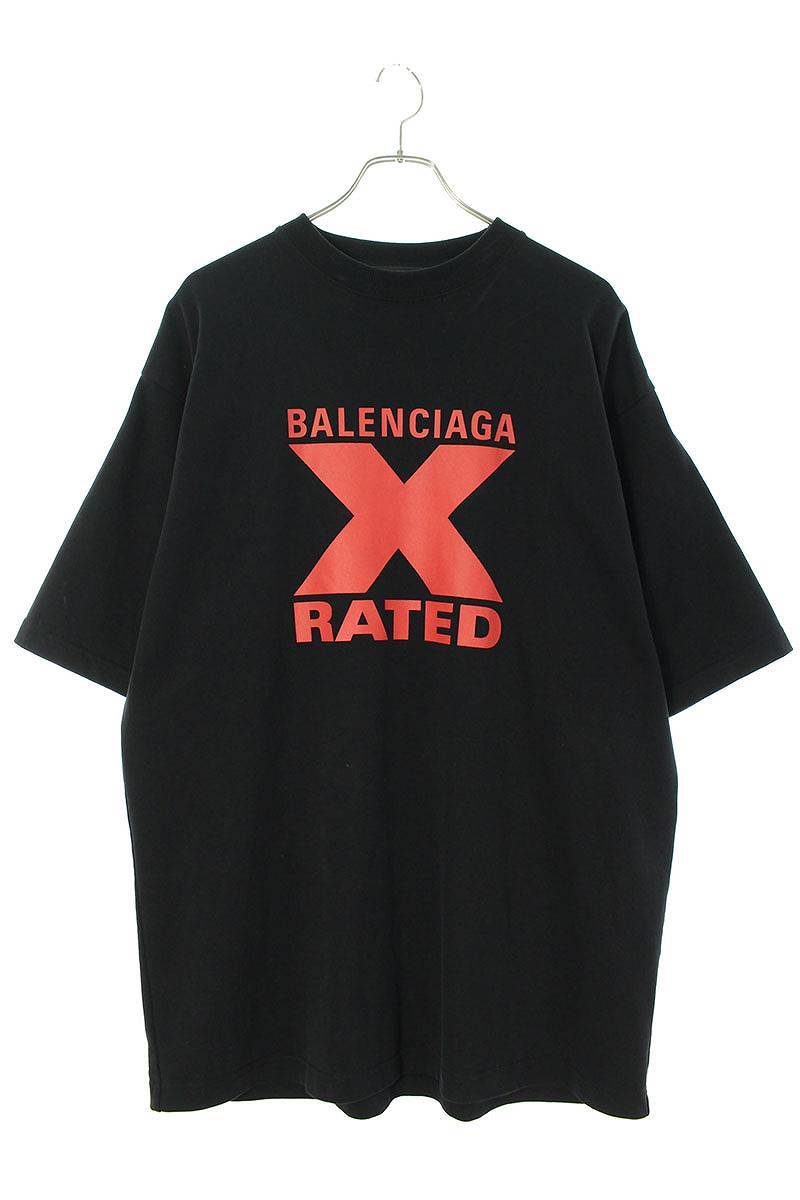 バレンシアガ BALENCIAGA 20SS 620969 TIVA7 サイズ:XS X-RATEDロゴ