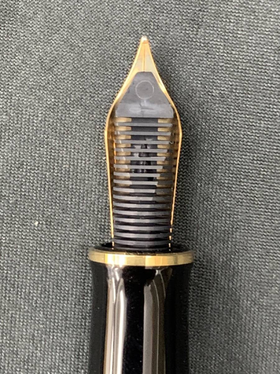 0801-225MK⑤15224 万年筆 Pelikan ペリカン 18C-750 F インク 4001