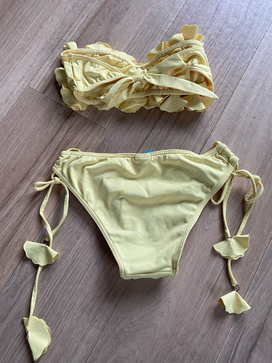 アリシアスタン 水着 上下セット セパレート 黄色 イエロー アリシアスタン 水着 上下セット セパレート 黄色 イエロー
