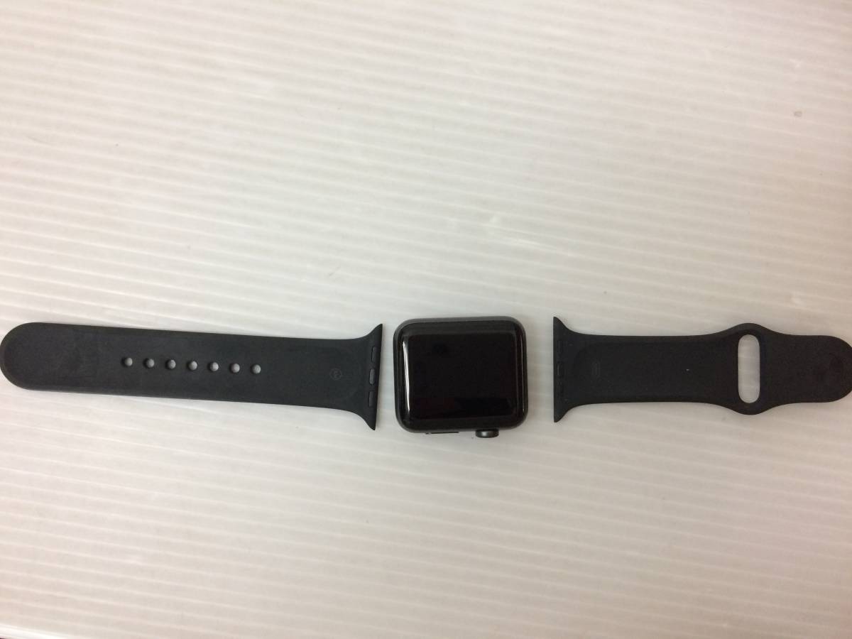 Apple Watch Series 3(GPSモデル)- 42mmスペースグレイアルミニウム