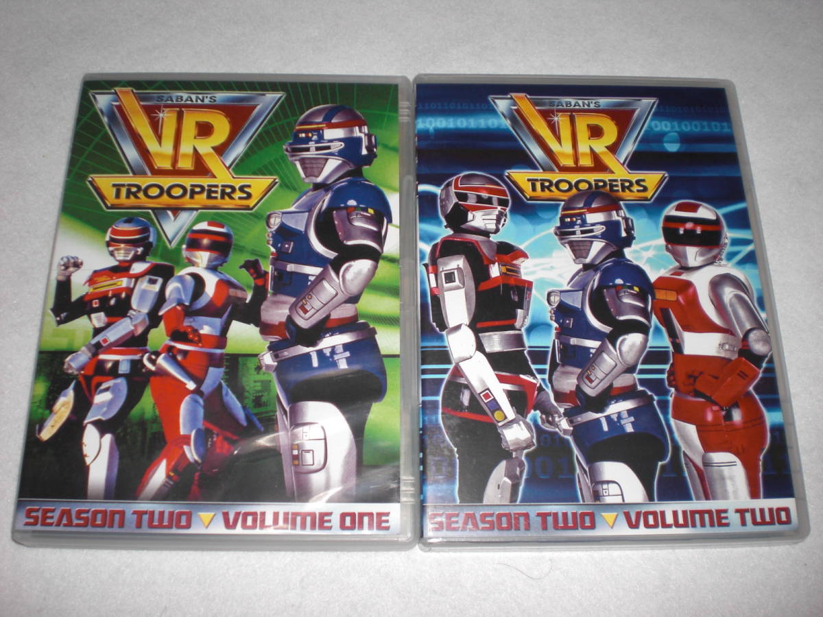 DVD VR TROOPERS SEASON2 Vol 1 Vol 2 セット 中古品 シャイダー DVD VR TROOPERS SEASON2 Vol 1 Vol 2 セット 中古品 シャイダー