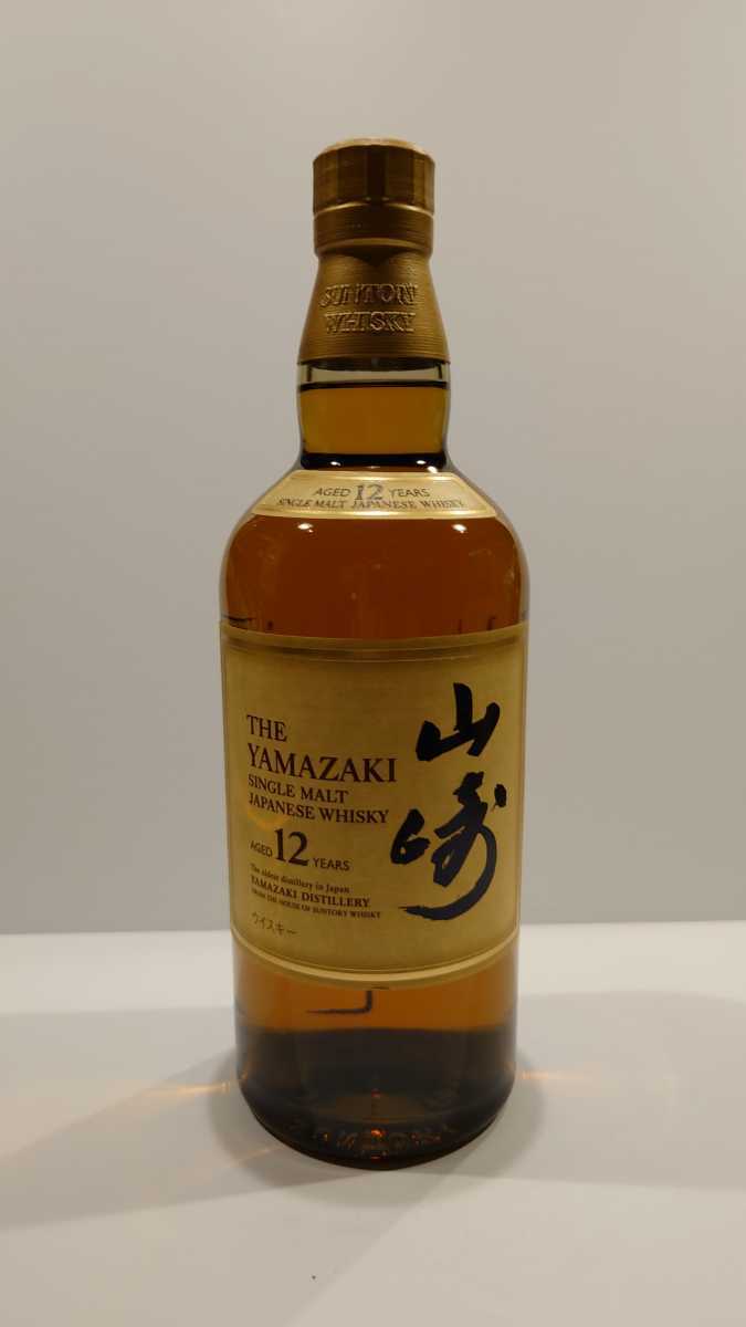 けいたしま】 サントリー - 未開栓 サントリー ウイスキー 山崎 12年