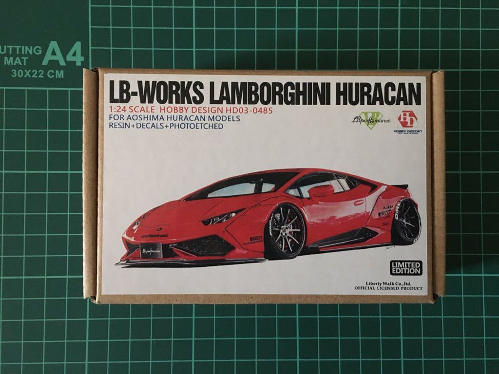 1/24 HOBBY DESIGN LB-WORKS LAMBORGHINI HURACAN AOSHIMA ホビーデザイン ランボルギーニ ウラカン リバティウォーク アオシマ