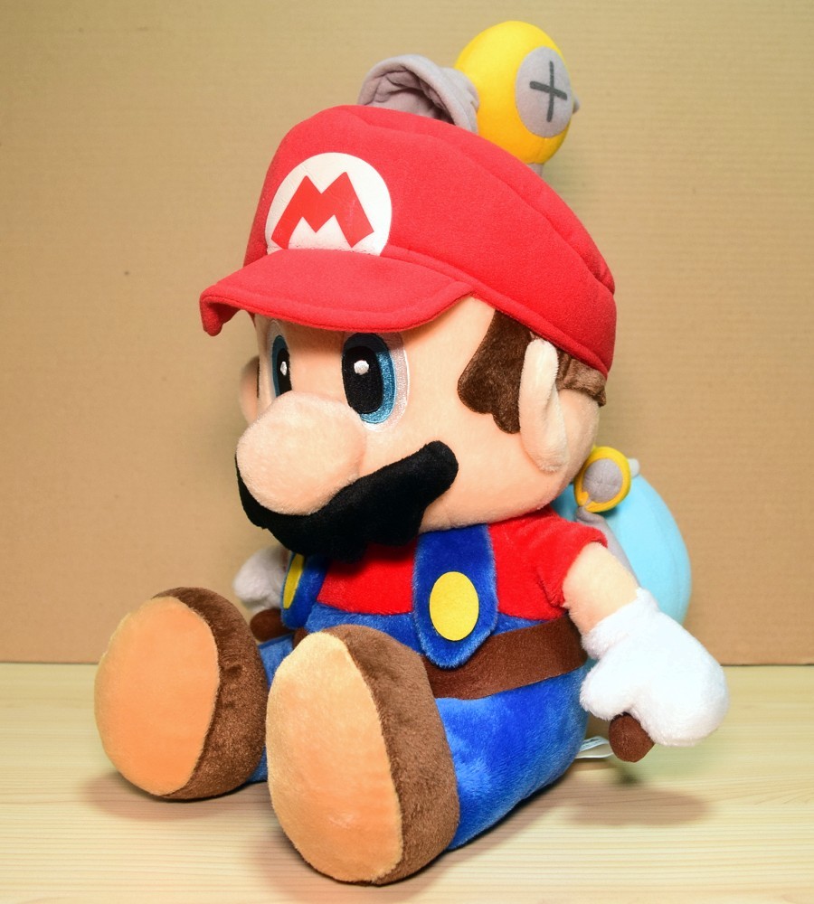 スーパーマリオサンシャイン スーパージャンボ ぬいぐるみ☆セガ