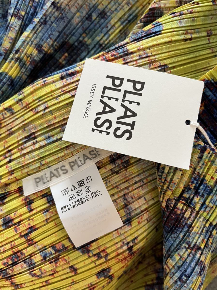 PLEATS PLEASE SPLASH 長袖チュニック JK682 プリーツプリーズSPLASH