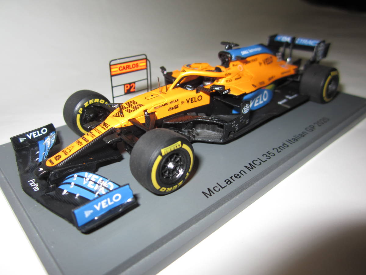即決 スパーク 1/43 マクラーレン MCL35 ルノー 2020年イタリア 即決 スパーク 1/43 マクラーレン MCL35 ルノー 2020年イタリア