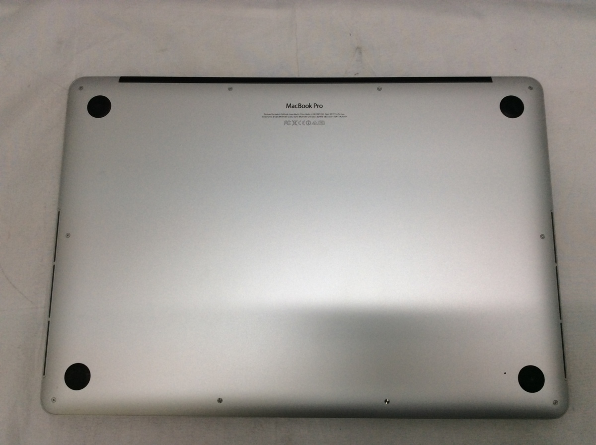 △ジャンク1円スタート/Apple MacBook Pro Retina 15-inch Late 2013 A1398 EMC2745/Core i7 2.3GHz/SSDなし/16GB/15.4インチ_画像7