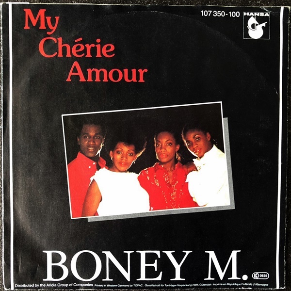 【Disco & Soul 7inch】Boney M. / My Cherie Amour(WOC)の画像2