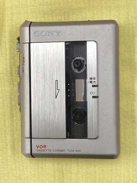 値下げ】SONY カセットコーダー テープレコーダーTCM-450
