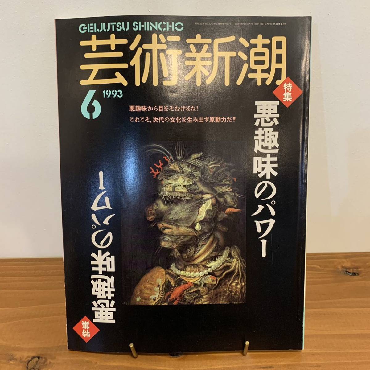 220827 芸術新潮1993年6月号「特集 悪趣味のパワー」★希少美術雑誌美品_画像1