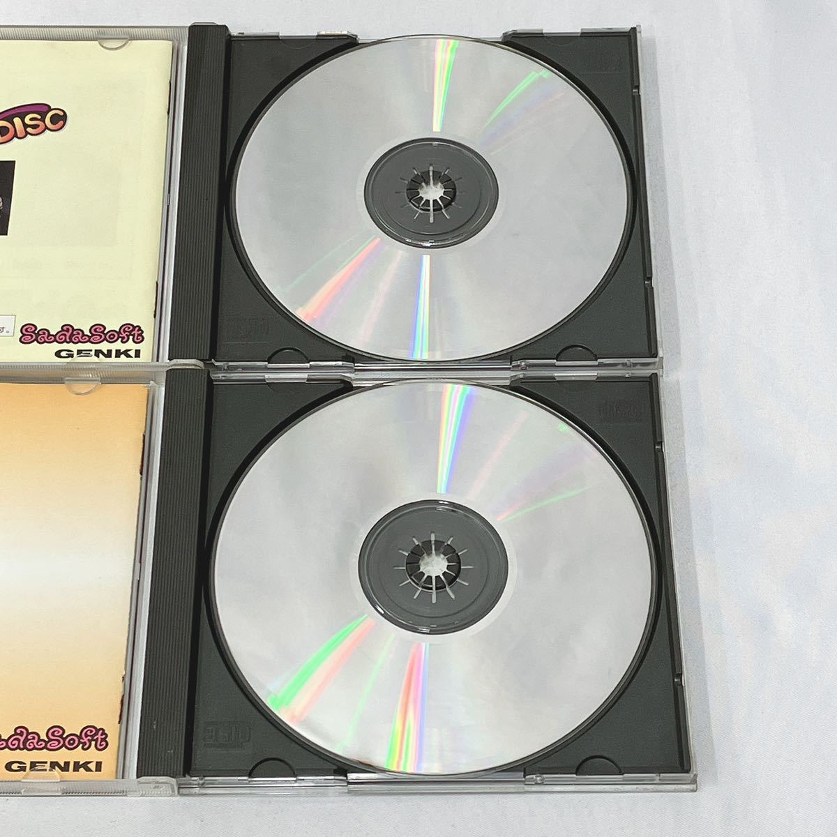 セガサターン ソフト 4本セット/コギャル大百科100/プラドルDISC Vol.1