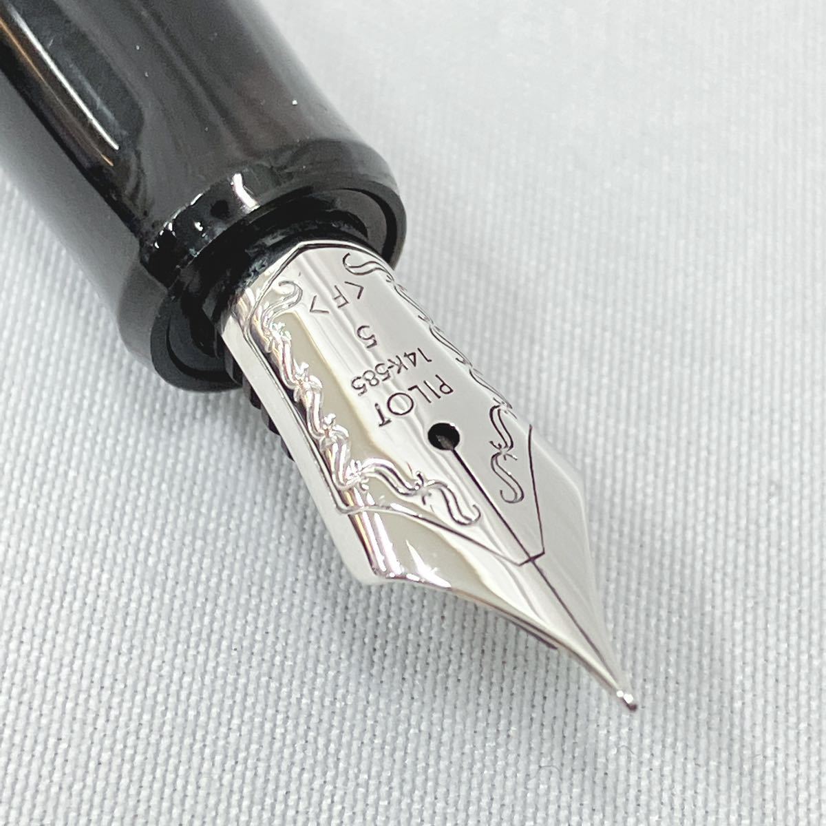 PILOT パイロット CUSTOM LEGANCE カスタム レガンス ペン先14K 585 万年筆/F字 /14金/ブルー/R尼0621_画像6