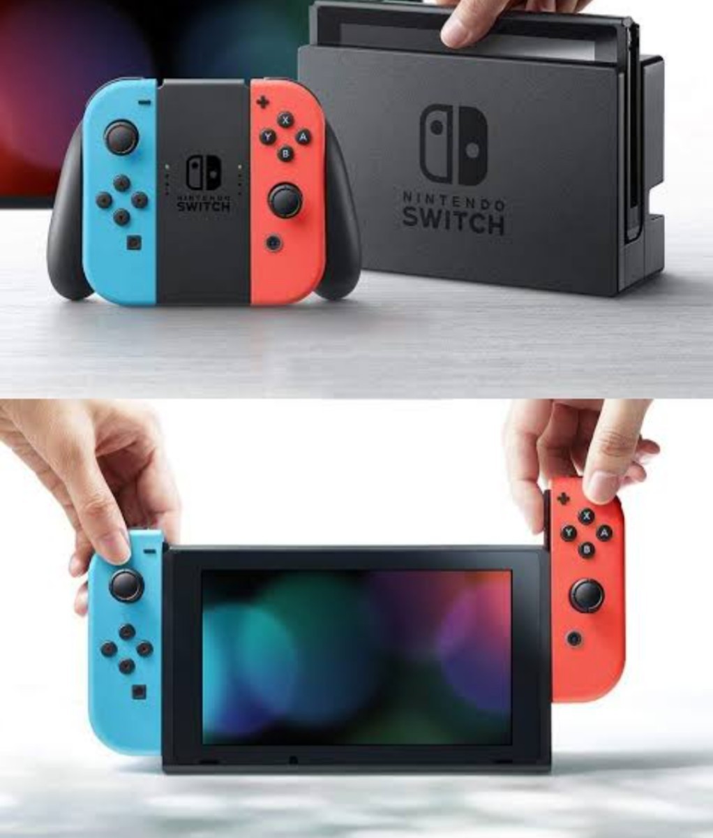 お気に入りの Nintendo Switch Joy-Con L ネオンブルー R