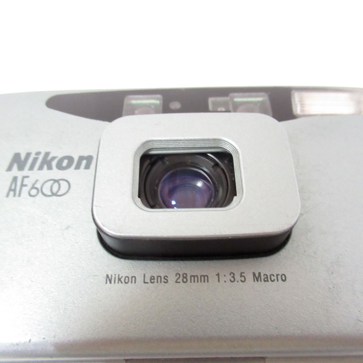 Nikon AF600 28mm F3.5 Macro Panorama ニコン コンパクトフィルムカメラ 現状品 [4010KC]_画像6