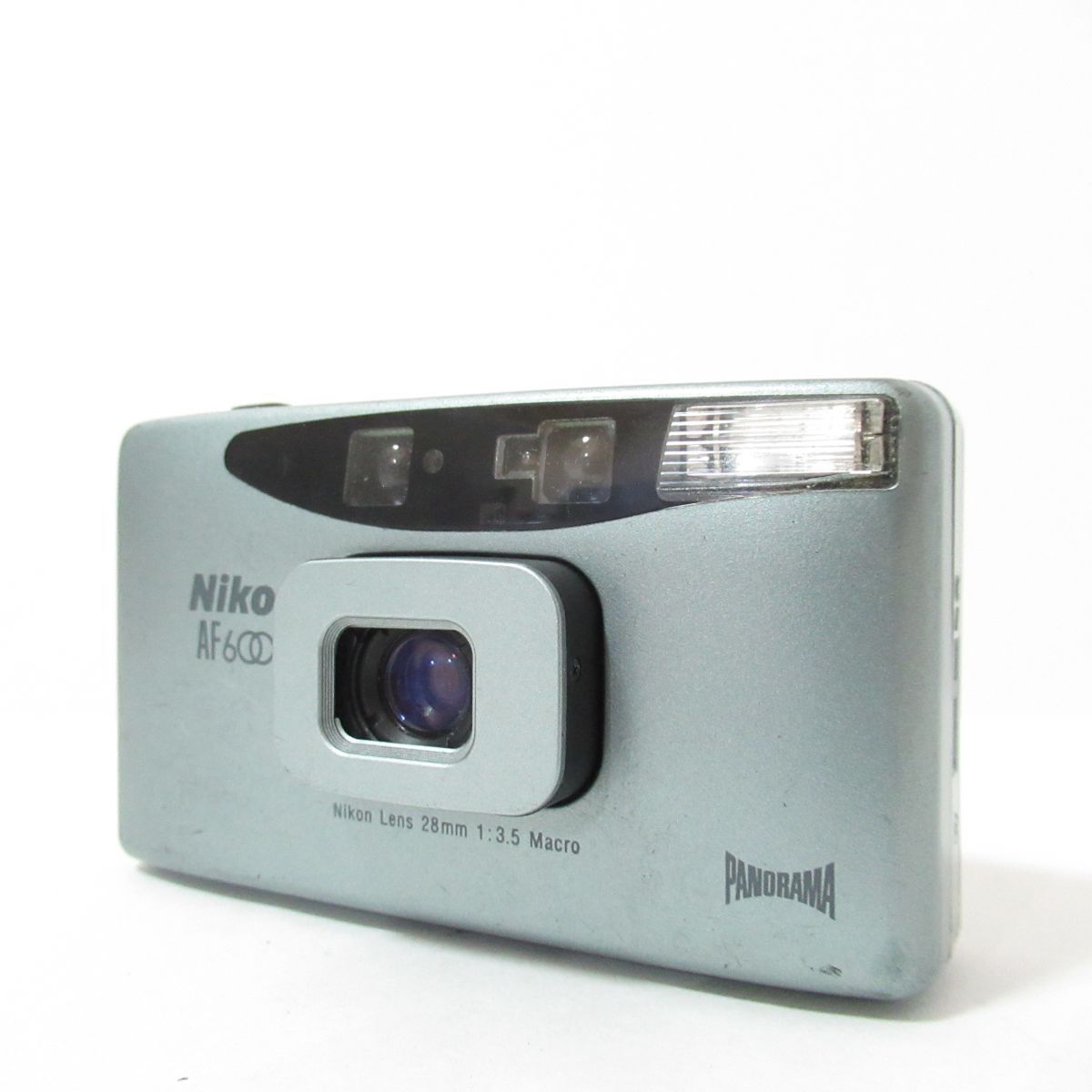 Nikon AF600 28mm F3.5 Macro Panorama ニコン コンパクトフィルムカメラ 現状品 [4010KC]_画像1
