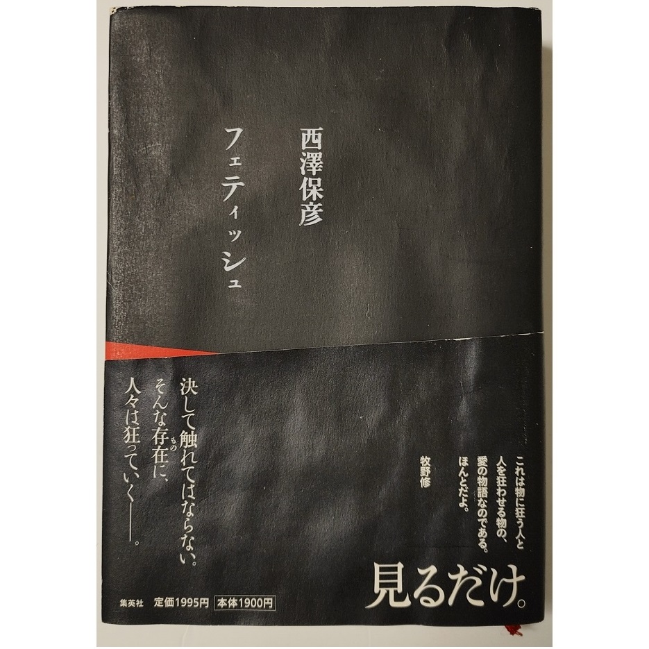 入手困難★単行本★初版★帯付★フェティッシュ★西澤 保彦 書き下ろし 長編ミステリ 集英社 ハードカバー 西澤保彦 4-08-775353-0