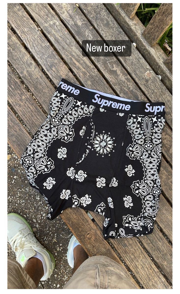 Supreme/Hanes Bandana Boxer Briefs シュプリーム ヘインズ ボ ...